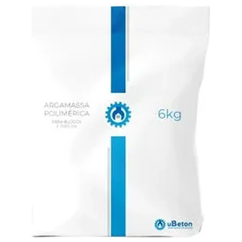Argamassa Polimérica Cola Bloco/tijolo - Saco 6 Kg - Ubeton - Ubeton