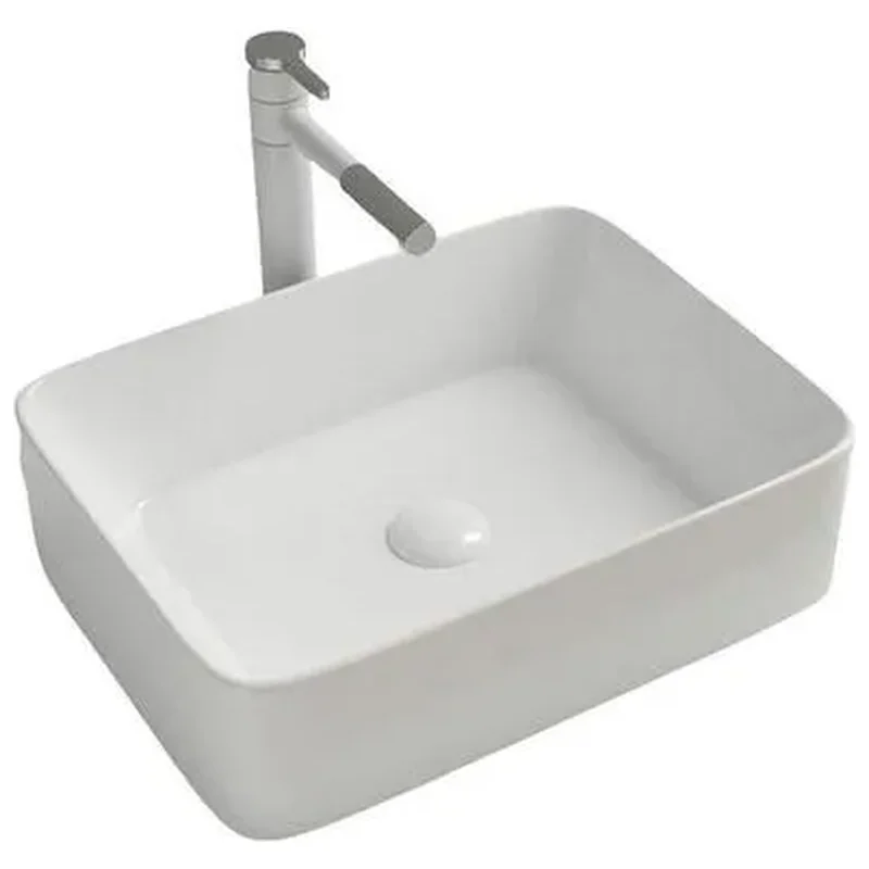 Cuba De Cerâmica Para Banheiro/Lavabo/Pia 48x38x13 Cm - Icasa