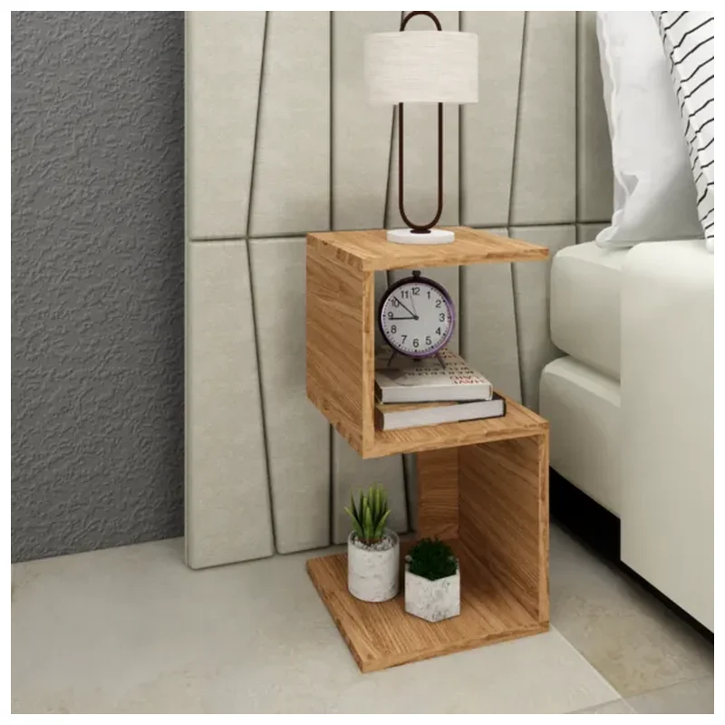Mesa De Cabeceira Nicho De Canto Decorativo 60cm Canela Brov - Brovalia