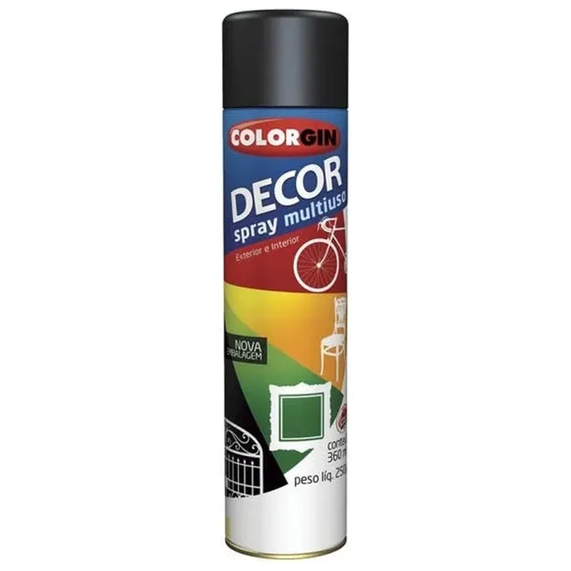 Tinta Spray Colorgin Decor Verniz U. Geral - Colorgin