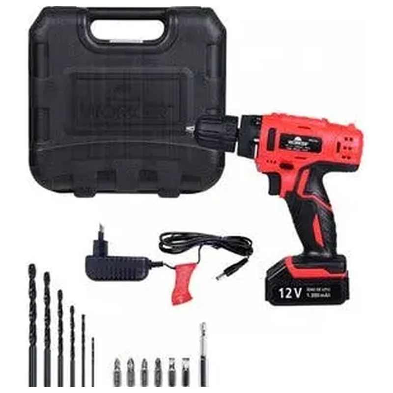 Parafusadeira S/ Fio 12v Pfw 012 Kit 13pc - Pfw