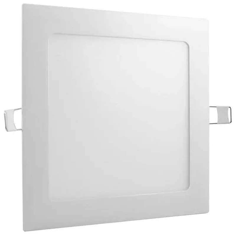 Kit 3 Painel Plafon Luminaria Led Embutir 25w (24w) Quadrado - Avant