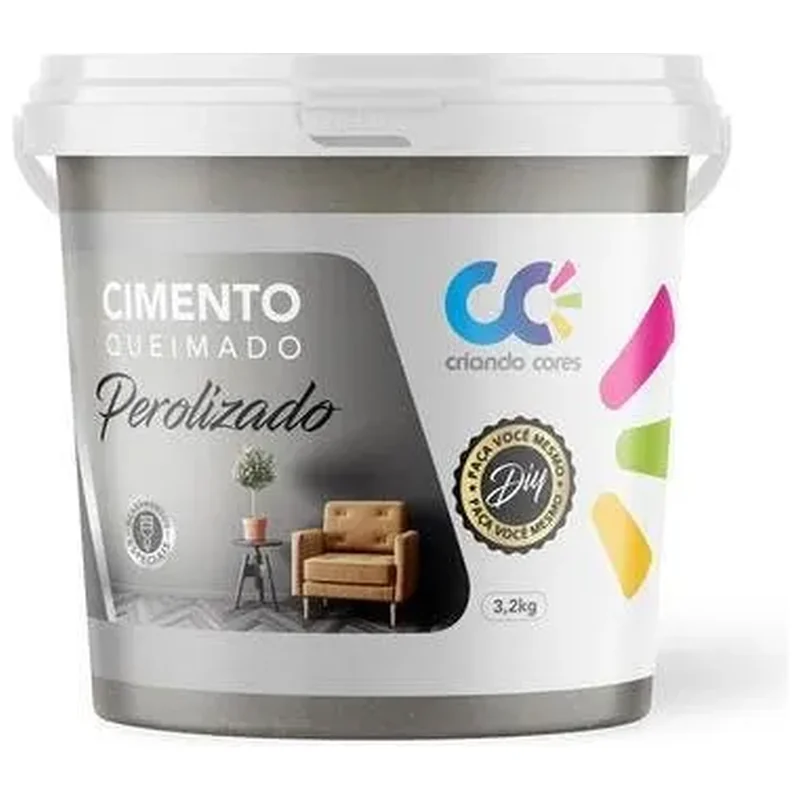 Tinta Cimento Queimado Perolizado 3,2kg Fendi - Fendi