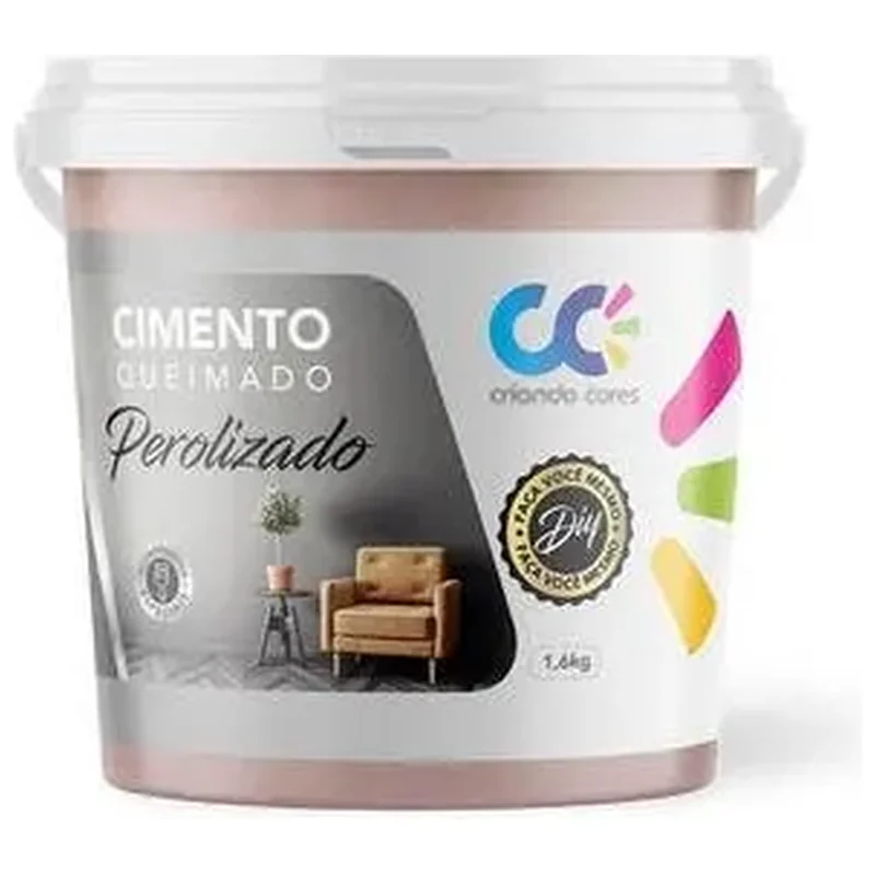 Tinta Cimento Queimado Perolizado 1,6kg Pétala - Petala