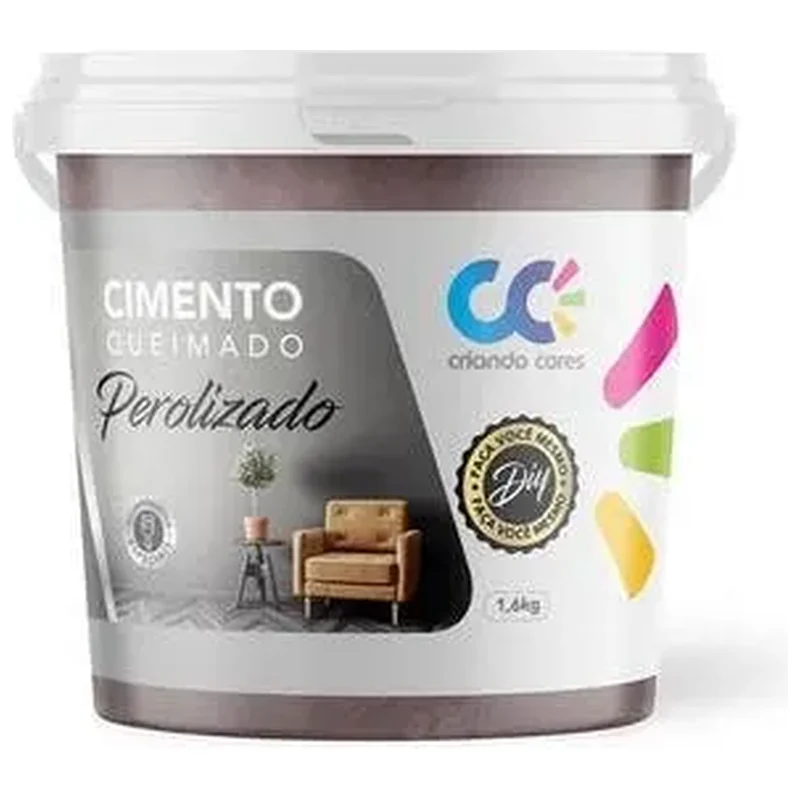 Tinta Cimento Queimado Perolizado 1,6kg Bali - Bali