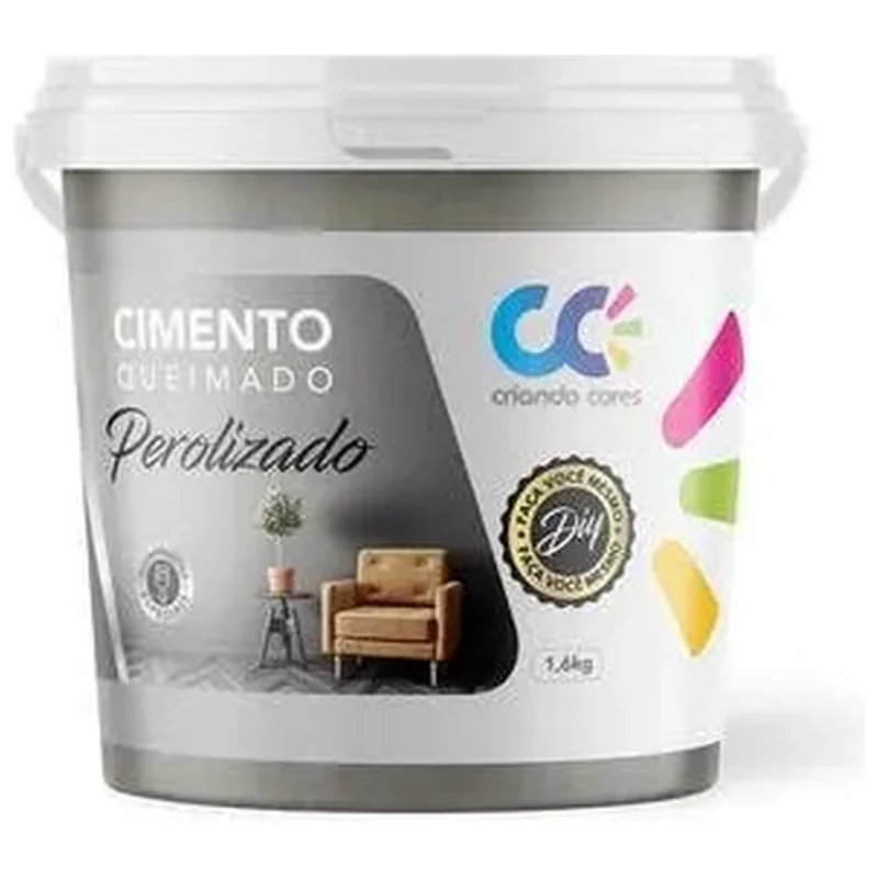 Tinta Cimento Queimado Perolizado 1,6kg - Fendi - Fendi