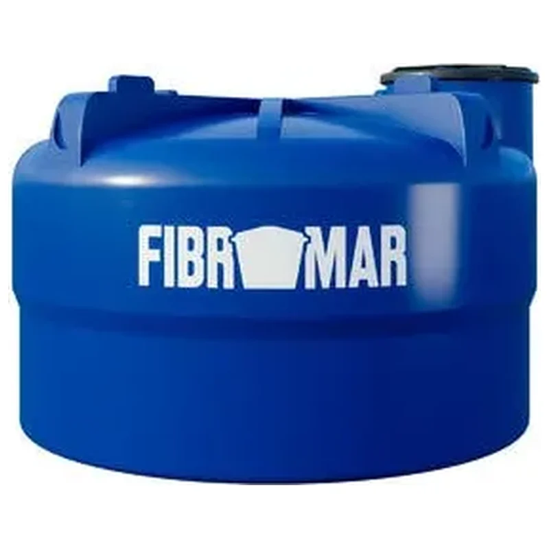 Caixa d'Água Tanque 5.000L Azul Fibromar - Fibromar