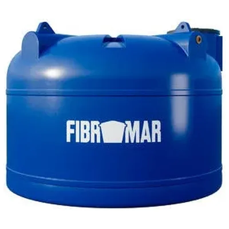 Caixa d'Água Tanque 10.000L Azul Fibromar - Fibromar