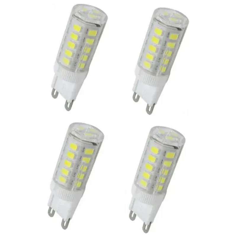 Kit 4 Lâmpadas Led G9 5w 3000k (branco Quente) - Quente