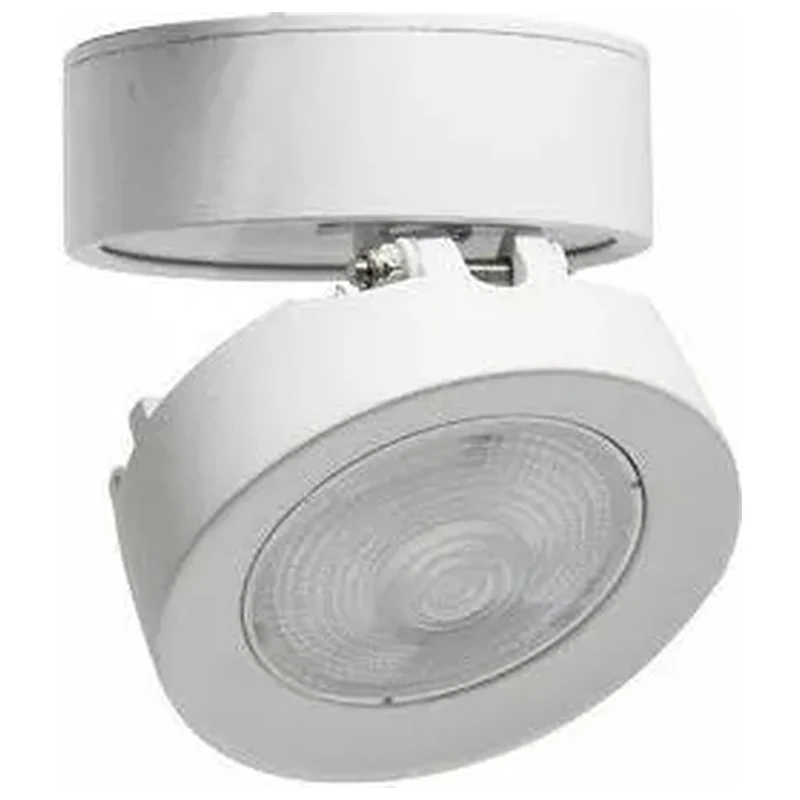 Spot Sobrepor Led 7w Redondo Direcionável Branco/branco Quente - Direcionavel