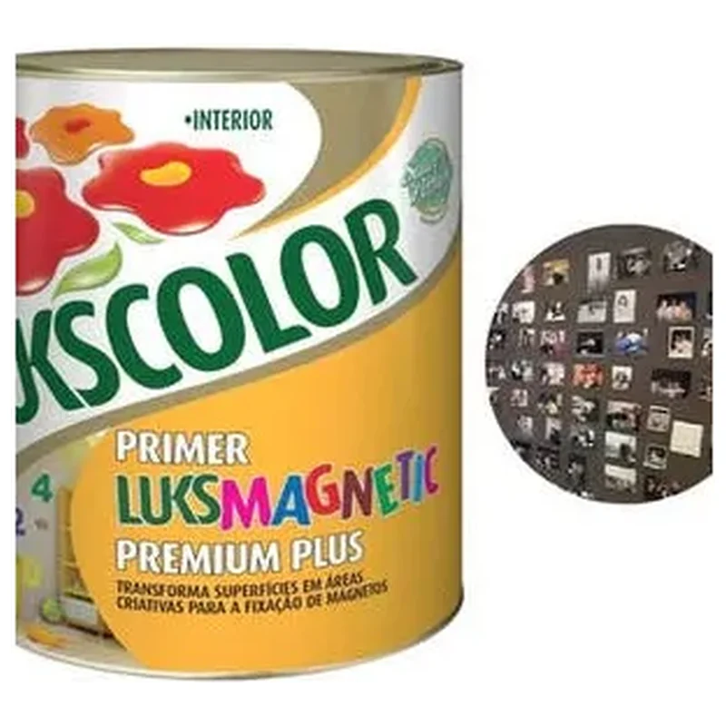 Tinta Magnética Imã Decoração de Paredes 900ml - Lukscolor