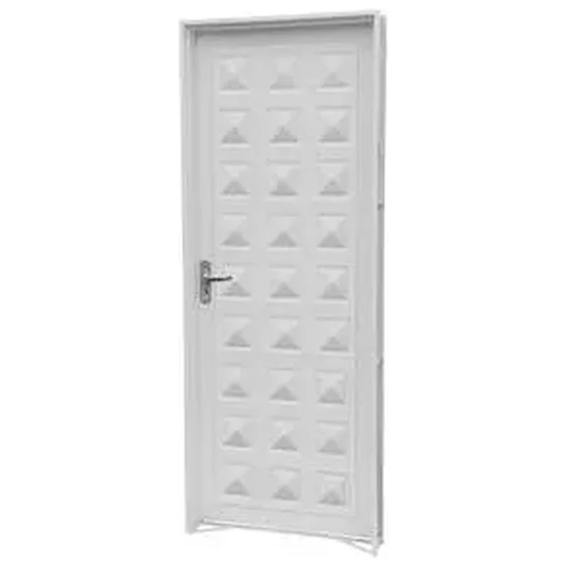 Porta De Giro Almofada Em Aço Branco 215x84x14 Cm Direita Ide - Crv