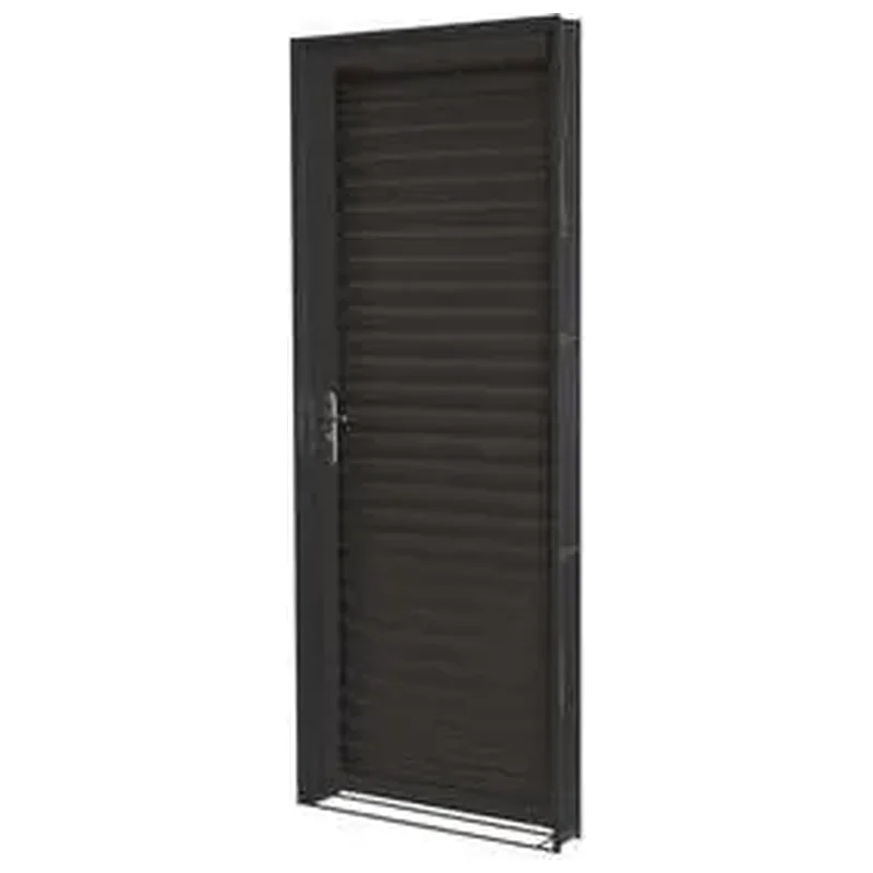 Porta De Giro Laminada Em Aço Primer 215x84x12 Cm Direita Sta - Crv