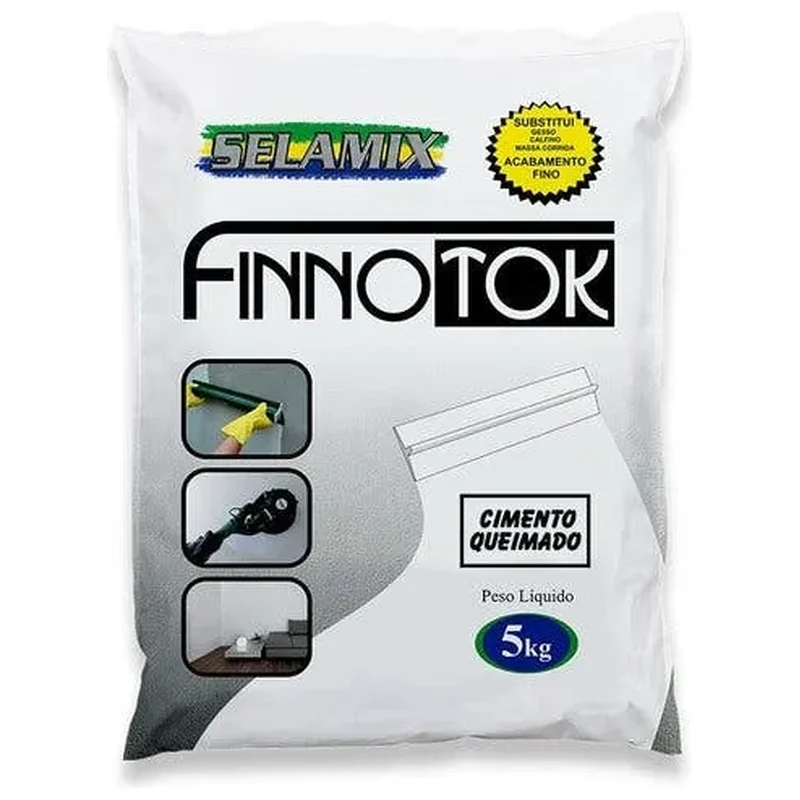 Finnotok Cimento Queimado 5kg - Queimado