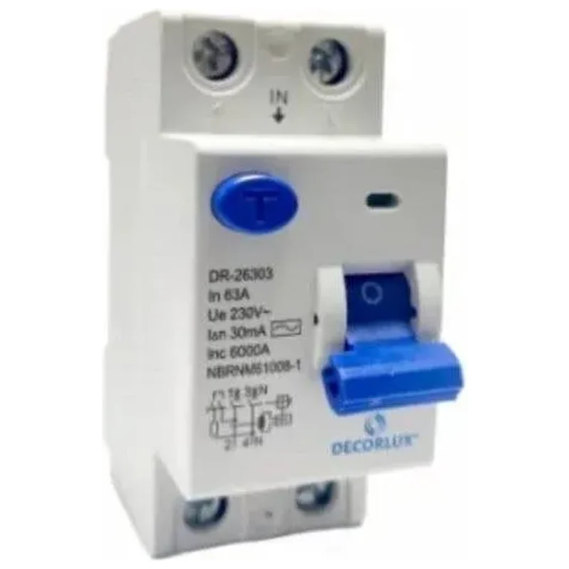 Interruptor Dr Bipolar 63a 2p - Steck