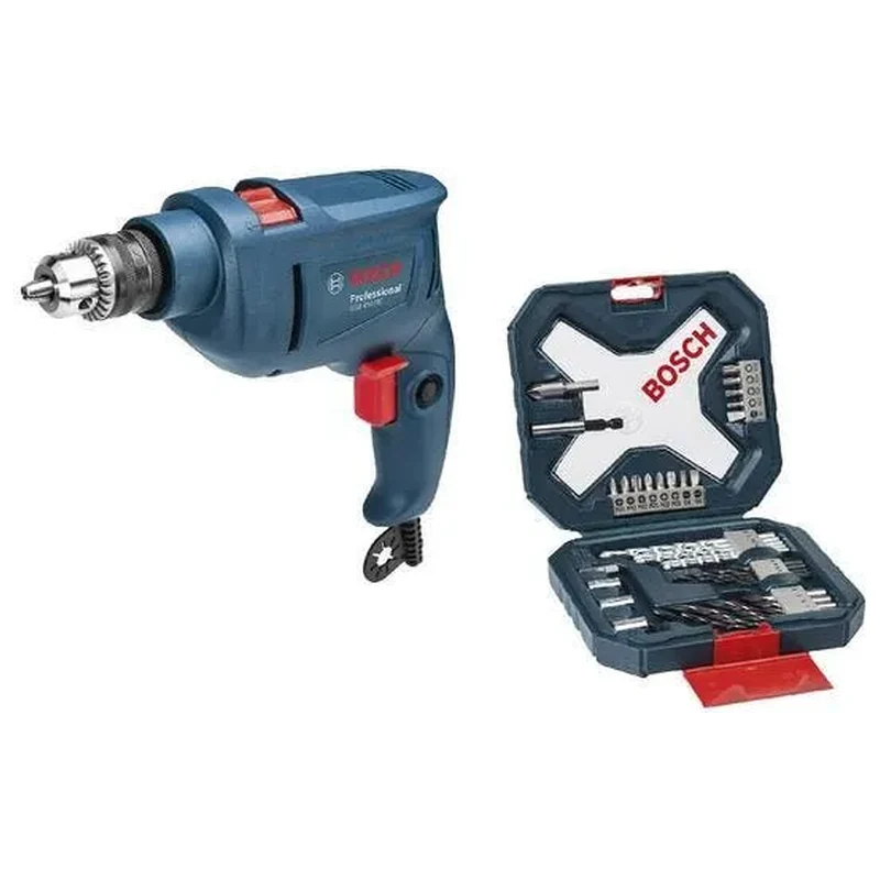 Kit Furadeira Parafusadeira De Impacto Bosch 450w 127v Origi - Bosch
