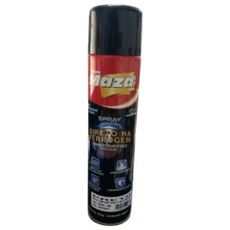 Spray Maza Esm Sint Direto Na Ferrugem Preto - Ferrugem