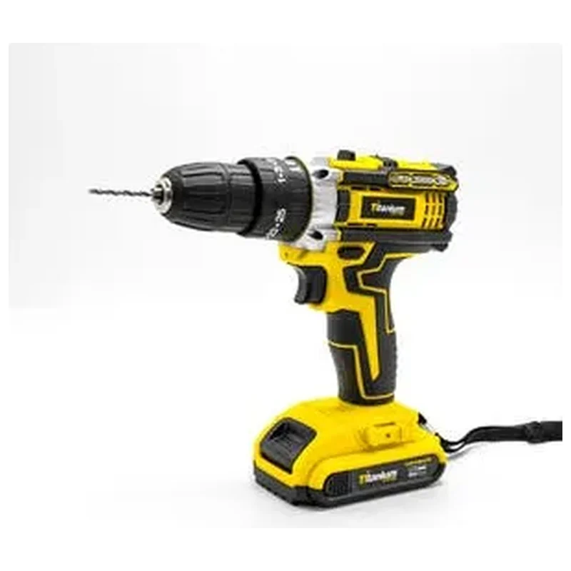Parafusadeira Bateria C/ Impacto 21v 35 Acessorios Titanium - Titanium