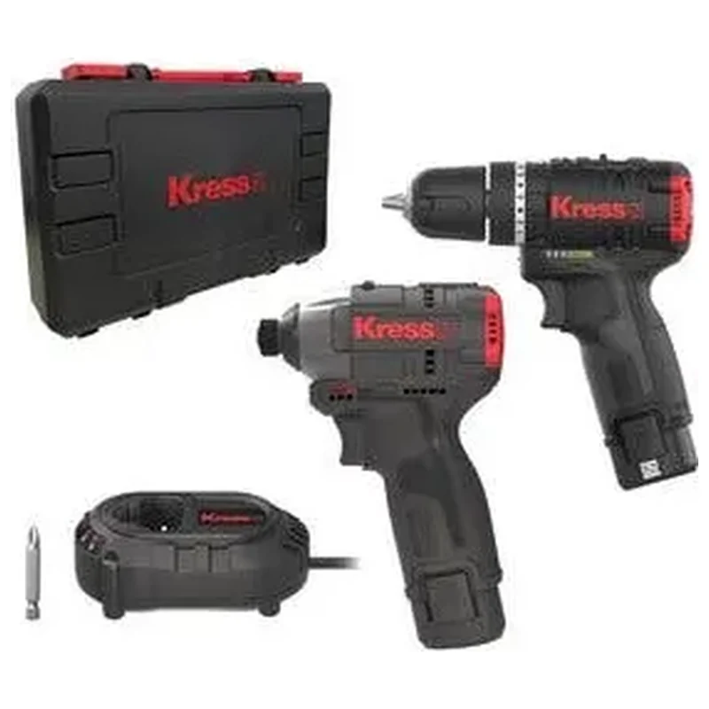 Kit Kress 12v Brushless Kuc12 + Kub50.2 – Combo Potente, Resi - Perfo