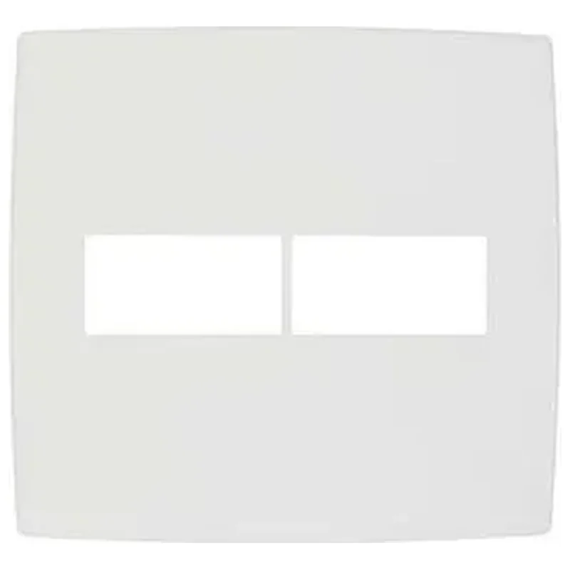 Placa sem Suporte 4x4 2 Módulos Branco Pial Plus Legrand - Pial