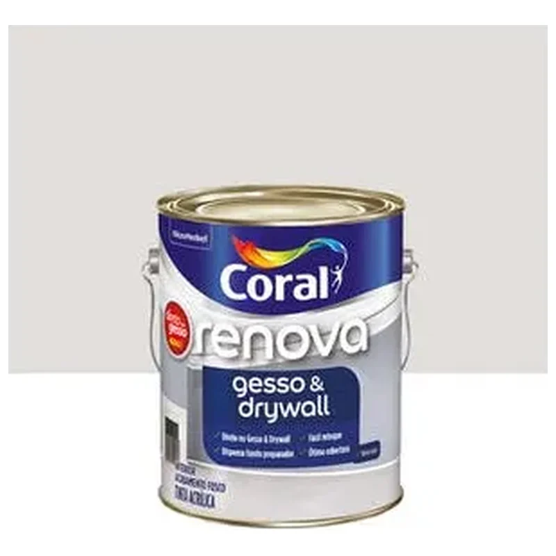 Renova Gesso & Drywall Branco 3,6L - Coral