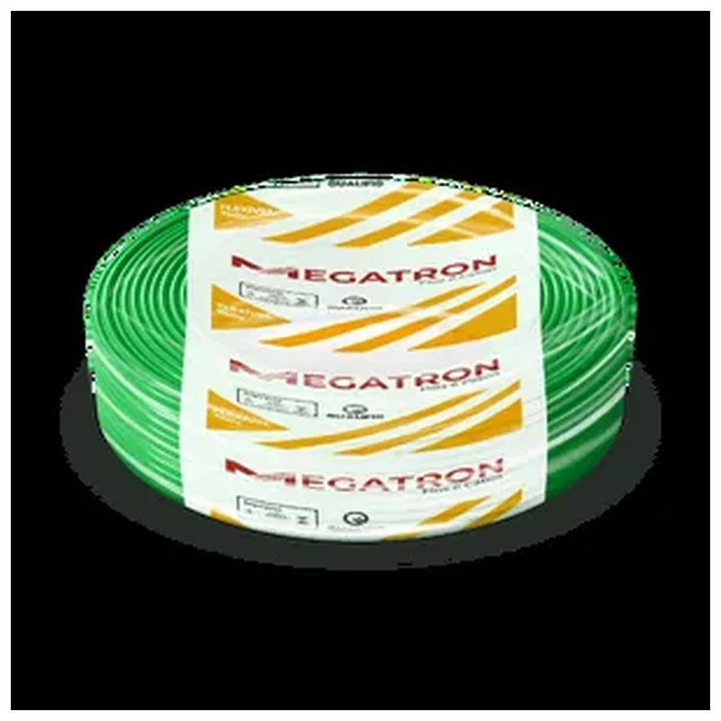 Cabo Flexível 4mm 100m Verde 750V Megatron - Megatron