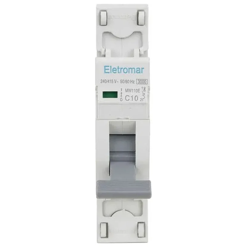 Disjuntor Din Monopolar 220V-400V 10A Eletromar - Eletromar