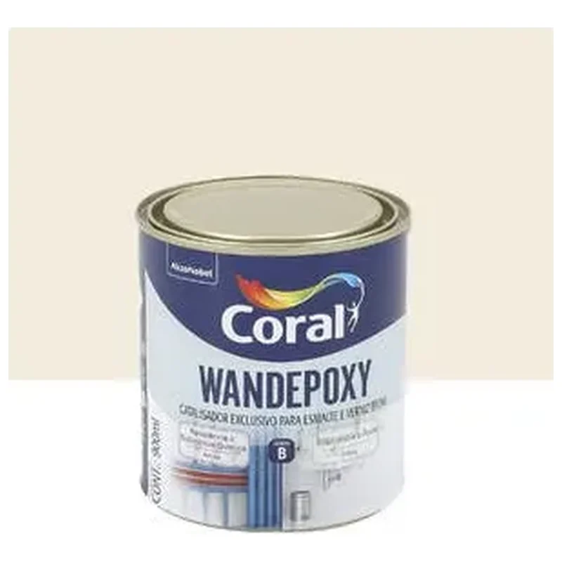 Catalisador Amina Para Epóxi e Verniz Wandepoxy 900mL Coral - Coral