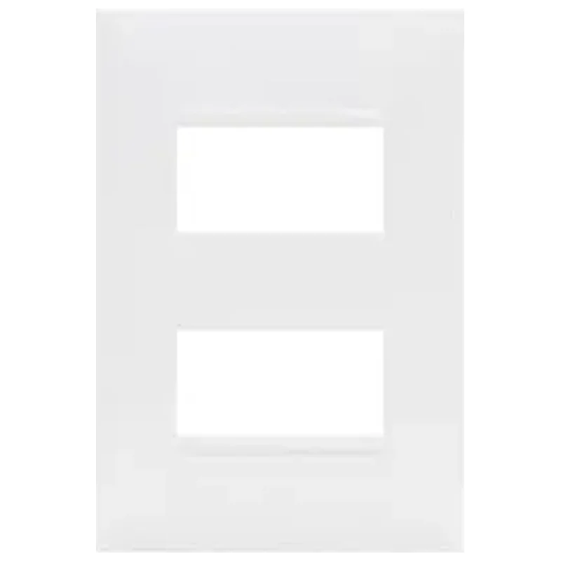 Placa 2 POST SEP 4X2 Branco Pial Plus+ - Pial
