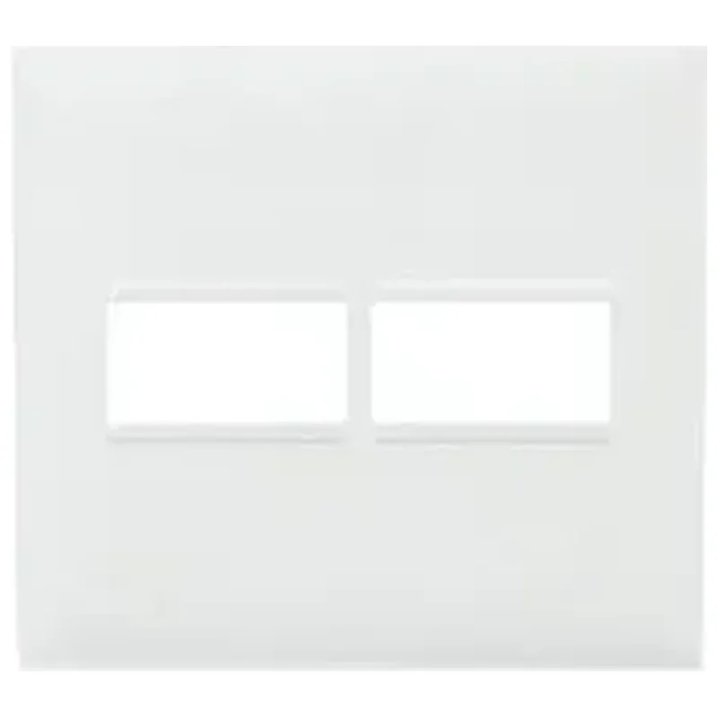 Placa 1+1 POSTO 4X4 Branco Pial Plus+ - Pial