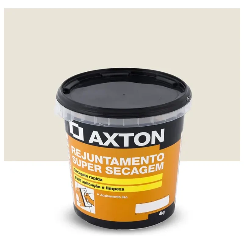 Rejunte Cimentício Aditivado Marfim 4 Kg Axton - Axton