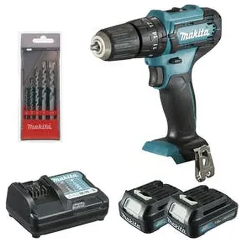Furadeira e Parafusadeira Makita HP333DWYX3-P a Bateria 12V - Makita
