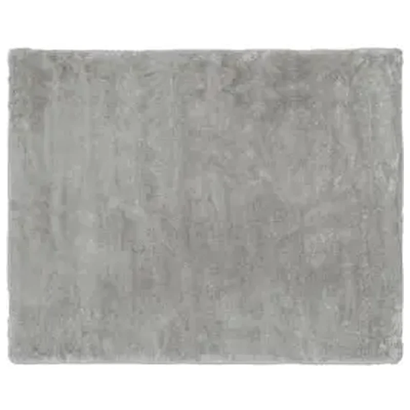 Tapete Retangular 2x2,5m Liso Cinza - Star