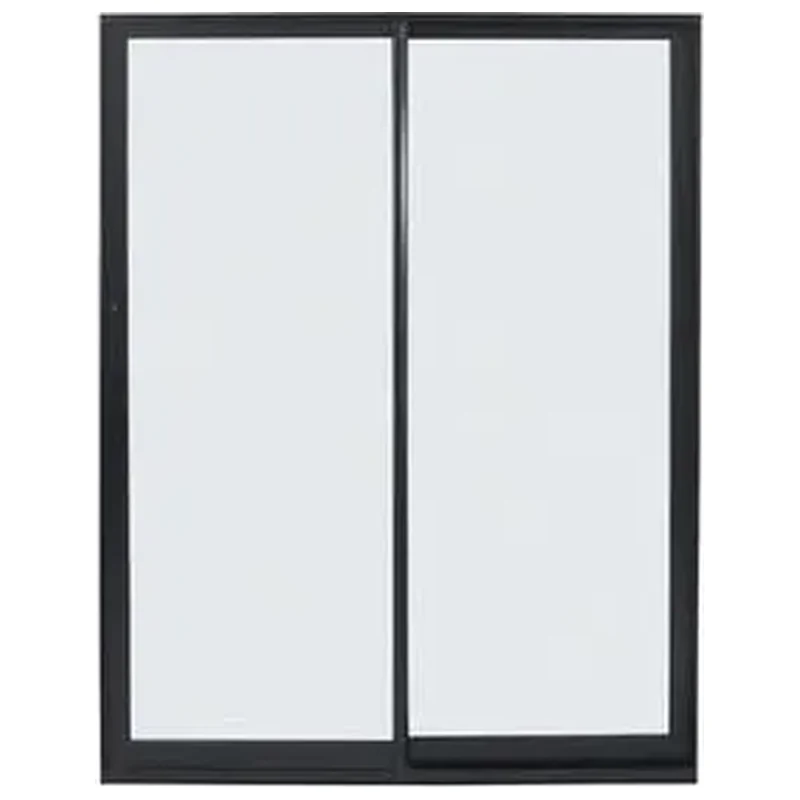 Porta de Correr 2,14x2,00m Alumínio Preto Isoxa - Isoxa