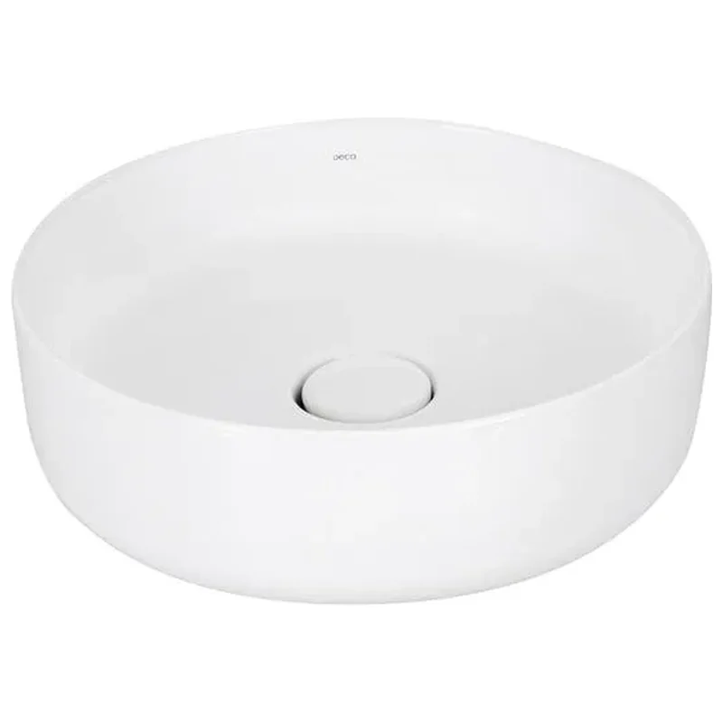 Cuba para Banheiro de Apoio Louça Redonda Branco Slim Deca - Deca