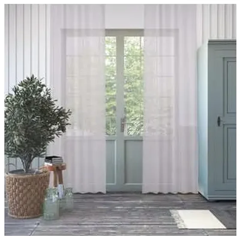 Cortina Tonia Inspire 1 Folha 2,8x3m Cinza - Inspire