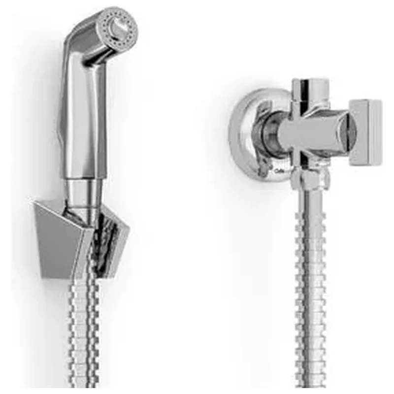 Ducha Higiênica com Derivação 1,2m Cromada Flow Celite - Celite
