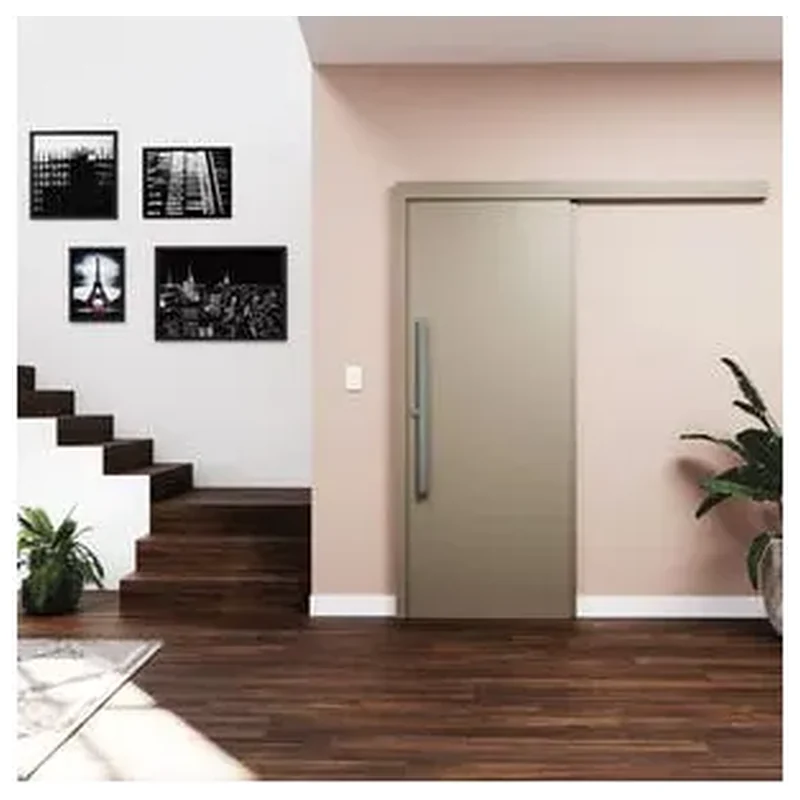 Kit Porta Madeira de Correr Cappucino 210x72cm Vivace Plus - Vivace