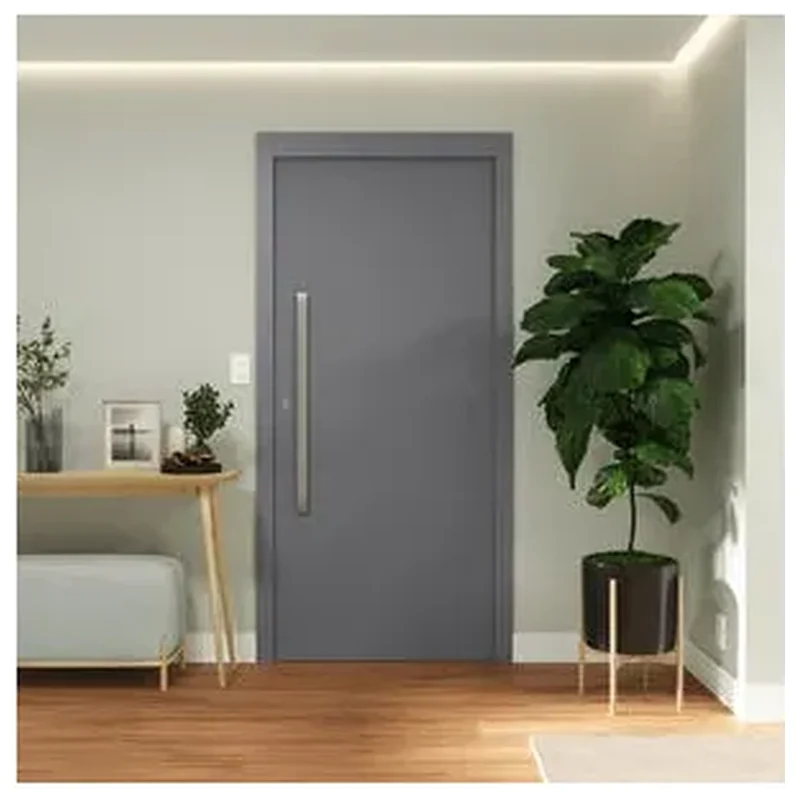 Kit Porta Madeira Pivotante Grafite 210x90cm Vivace Plus - Artens