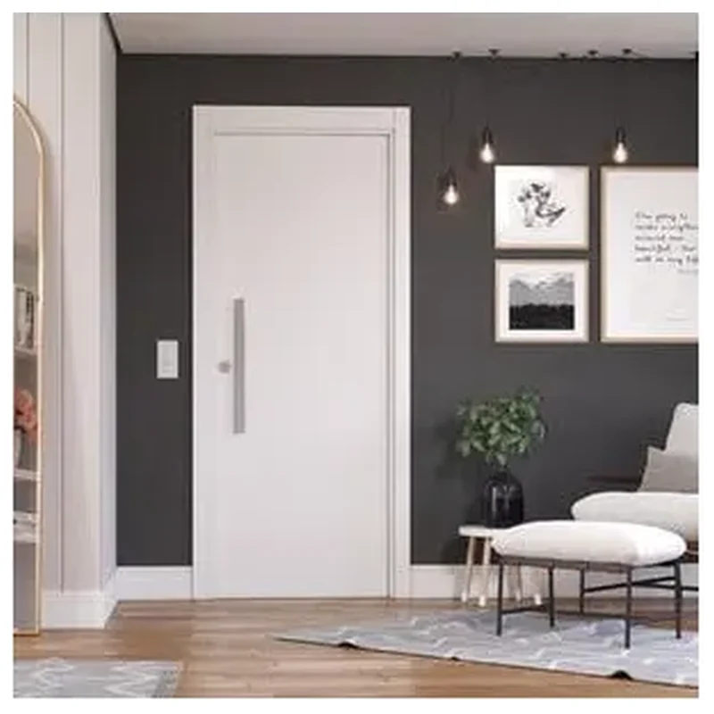 Kit Porta Madeira Pivotante Bianco 210x80cm Vivace Plus Artens - Artens