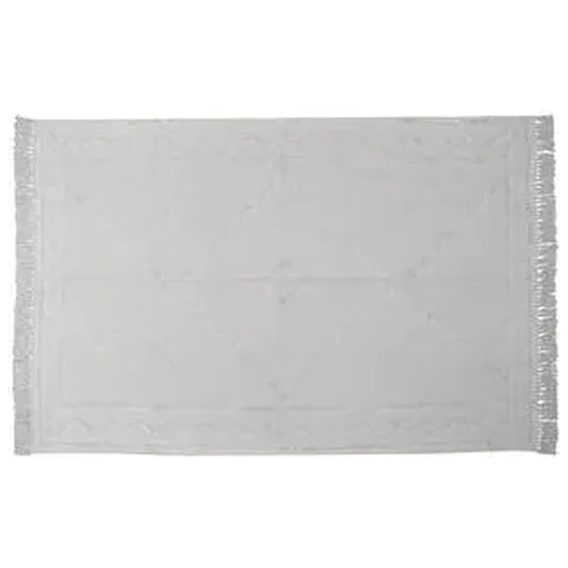 Tapete Algodão Retangular 1,6x2,3m Branco - Inspire