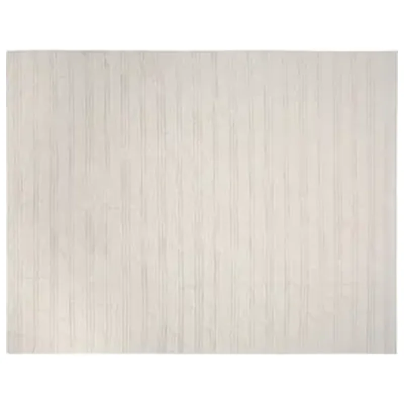 Tapete em Algodão Retangular 1,60x2,30mListrado Bege - Inspire
