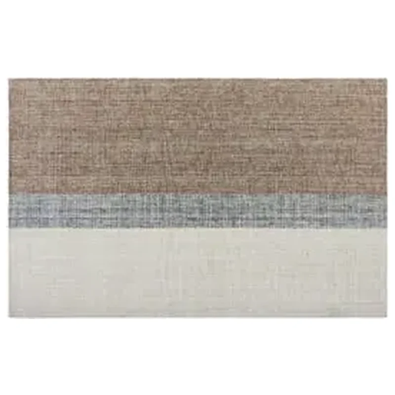 Tapete Retangular 1,20x1,70m Listrado Multicolorido - Inspire