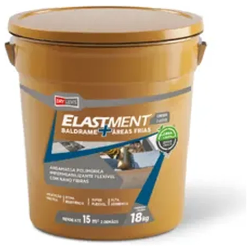 Argamassa Polimérica Elastment Baldrame Áreas Frias 18kg - Drylevis