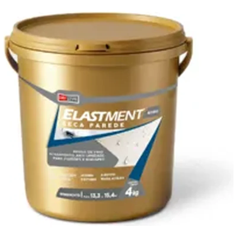 Massa Fina Drylevis Elastment Seca Parede Fosco 4kg Branca - Drylevis