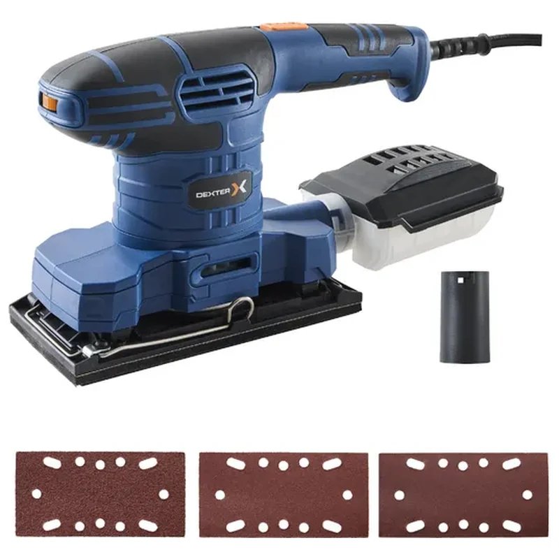 Lixadeira Orbital Dexter Vibratória Elétrica 260W 127V (110V) - Dexter