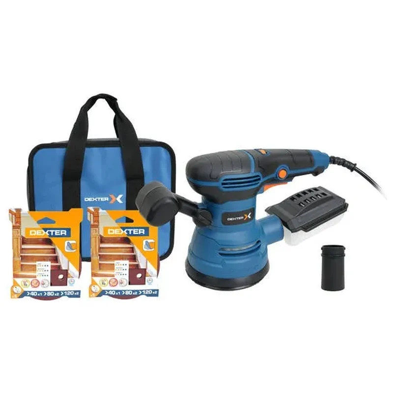 Lixadeira Orbital Dexter Elétrica 420W 127V - Dexter