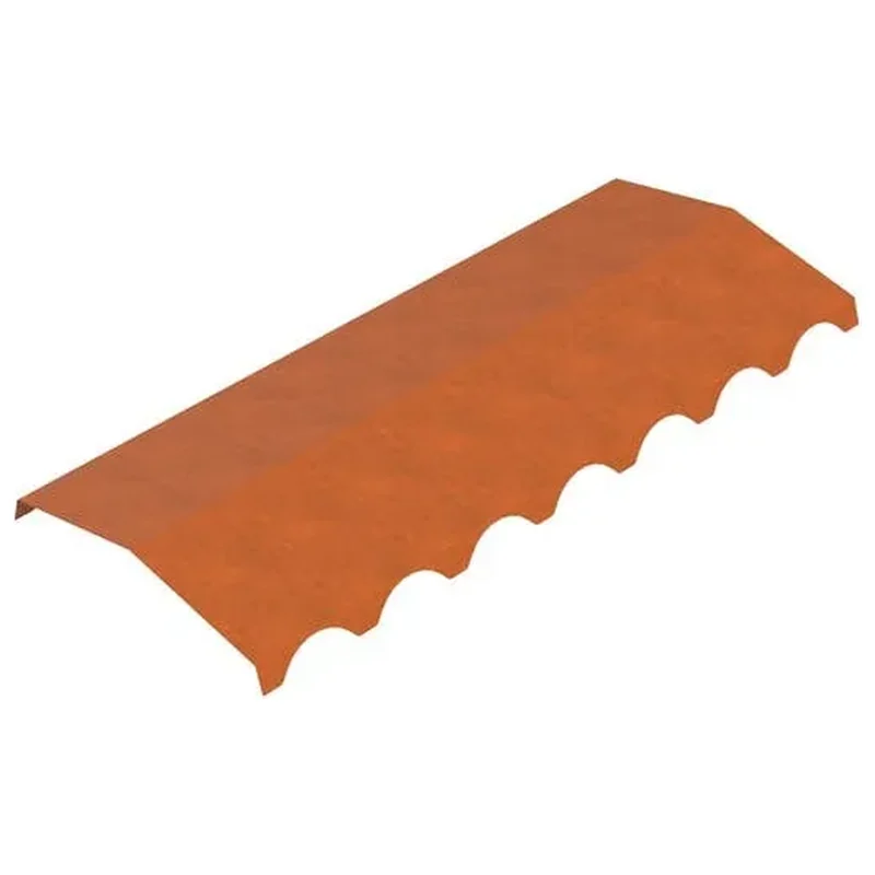 Cumeeira Aço Carbono Cumeeira 30x100cm 0,43mm Kingspan - Kingspan
